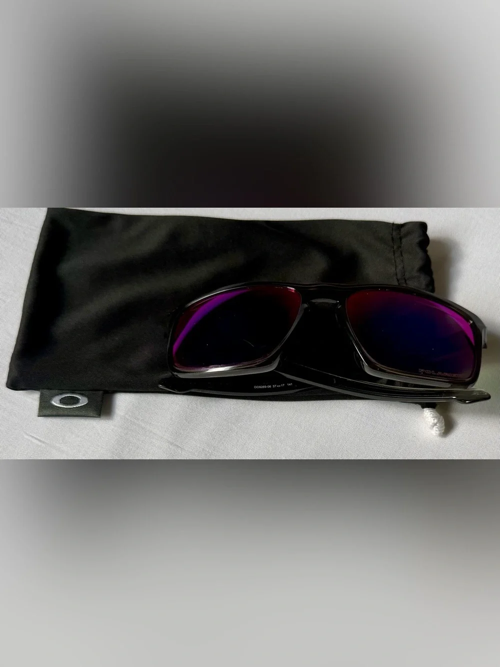 Oakley Polarized Sunglasses with Purple Mirrored Lenses
